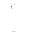 Jonathan Y Vega 60in Minimalist Edison Floor Lamp In Gold