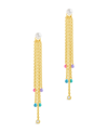 Sterling Forever Delmare Dangle Earrings In Yellow