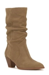 Vince Camuto Sensenny Slouch Pointed Toe Boot In New Tortilla Suede