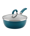 Rachael Ray Create Delicious Aluminum Nonstick 3-qt. Everything Pan In Blue