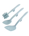 Rachael Ray Lazy 3pc Nonstick Kitchen Utensil Set In Blue