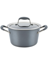 ANOLON ADVANCED HOME HARD-ANODIZED NONSTICK 4.5-QT. TAPERED SAUCEPOT