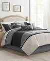 MADISON PARK PALISADES 7 PC. COMFORTER SETS