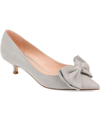 JOURNEE COLLECTION WOMEN'S ORANA BOW HEELS WOMEN'S SHOES