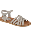 Journee Collection Women's Kimmie Sandals Women's Shoes In Gray