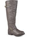 Journee Collection Journee Spokane Riding Boot In Tan/beige