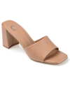 Journee Collection Women's Alisia Sandals Women's Shoes In Tan/beige