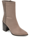 JOURNEE COLLECTION WOMEN'S SHARLIE TWO-TONE BOOTIE WOMEN'S SHOES
