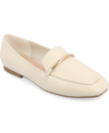Journee Collection Tru Comfort Foam Wrenn Flat In Ivory/cream