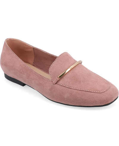 Journee Collection Women's Wrenn Loafers Women's Shoes In Pink