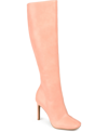 Journee Collection Women's Glenda Extra Wide Calf Tall Boots Women's Shoes In Orange
