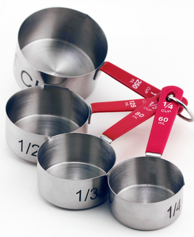 Berghoff Measuring Cup 4 Pieces Set In Silver