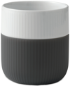 Royal Copenhagen Anthracite Fluted Contrast Mug In Multi