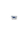 Royal Copenhagen Blue Fluted Mega Butter Jar With Lid In Multi