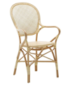 Sika Design S Rossini Rattan Bistro Armchair In Natural