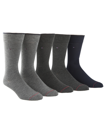 Tommy Hilfiger 5-pack Dress Socks, Assorted Colors In Multi