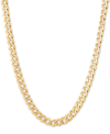 Giani Bernini Flat Curb Link 22" Chain Necklace (5mm) In 18k Gold-plated Sterling Silver Or Sterling Silver In Gold