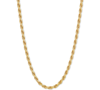 GIANI BERNINI ROPE LINK 24" CHAIN NECKLACE IN 18K GOLD-PLATED STERLING SILVER