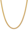 Giani Bernini Curb Link 18" Chain Necklace In Sterling Silver Or 18k Gold-plated Over Sterling Silver In Gold