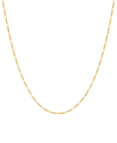Giani Bernini Figaro Link 18" Chain Necklace In 14k Gold-plated Sterling Silver, Created For Macy's (also In Sterl In Gold Over Silver