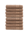 Linum Home Denzi 8-pc. Hand Towel Set Bedding In Brown