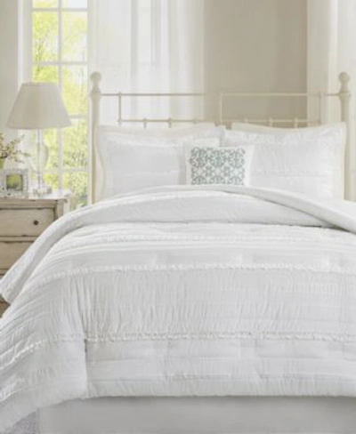 Madison Park Celeste Comforter Sets Bedding In White