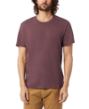 Alternative Apparel Men's Crew T-shirt In Purple