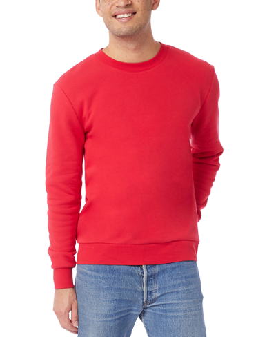 Alternative Apparel Men's Eco-cozy Sweatshirt In Apple Red
