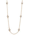 Effy Collection Trio By Effy Diamond Seven Station Necklace 16-18" (1/2 Ct. T.w.) In 14k White, Yellow Or Rose Gold
