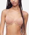 Calvin Klein Perfectly Fit Convertible Bra In Sandalwood