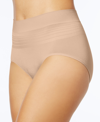 Warner's No Pinches No Problems Seamless Brief Underwear Rs1501p In Tan/beige