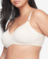 Warner's No Side Effects Wireless Bra 1056 In Ivory/cream