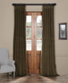 Exclusive Fabrics & Furnishings Signature Blackout Velvet Panel, 50" X 84" In Green