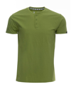 X-ray Short Sleeve Henley In Green