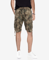 X-ray Men's Belted Twill Tape Detail Cargo Short In Brown