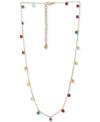 Effy Collection Effy Multi-gemstone (6 Ct. T.w.) Statement Necklace, 16" + 2" Extender, In 14k Gold In Gold