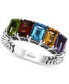 EFFY COLLECTION EFFY MULTI-GEMSTONE STATEMENT RING (2-7/8 CT. T.W.) IN STERLING SILVER