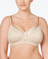 Shop Playtex Full Figure 18 Hour Sleek & Smooth Wireless Bra 4803, Online Only In Tan/beige