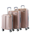 American Green Travel Denali S. 3-pc. Anti-theft Hardside Luggage Set In Gold