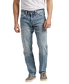 SILVER JEANS CO. MEN'S EDDIE RELAXED FIT TAPERED JEANS