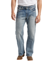 SILVER JEANS CO. MEN'S GORDIE LOOSE FIT STRAIGHT STRETCH JEANS