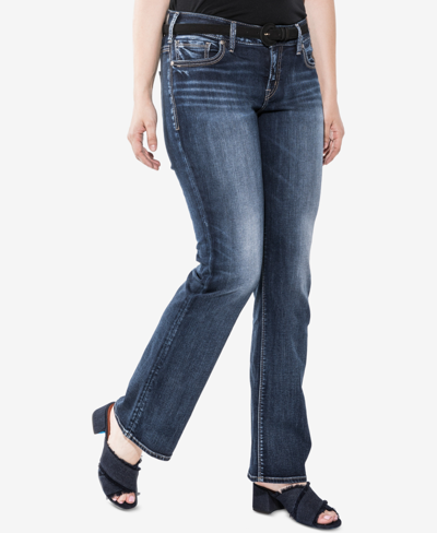 Silver Jeans Co. Plus Size Suki Stretch Bootcut Jeans In Indigo