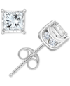 TRUMIRACLE TRUMIRACLE DIAMOND PRINCESS STUD EARRINGS (3/4 CT. T.W.) IN 14K WHITE GOLD, GOLD OR ROSE GOLD