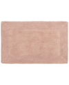 Laura Ashley Ruffled Cotton Bath Rug, 20" X 34" Bedding In Pink