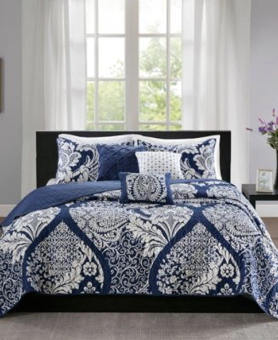 Madison Park Vienna Coverlet Sets In Blue