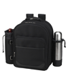 Picnic At Ascot Deluxe 2 Person Picnic, Coffee Backpack Cooler With Wine Pouch In Tan/beige