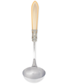 Vietri Aladdin Antique Soup Ladle In Ivory/cream