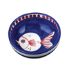 Vietri Pesce Olive Oil Bowl In Blue