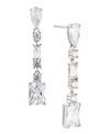 Eliot Danori Women's Linear Earring, Created For Macy's In Silver