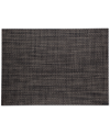 Chilewich Mini Basket Weave Placemat 14" X 19" In Gray